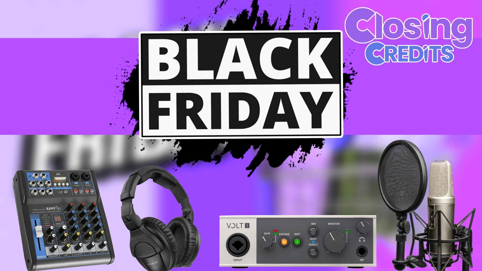Black Friday Equipment Suggestion Event: Gear Up for Success!